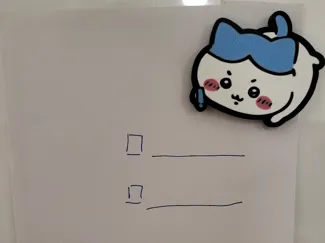 吉伊卡哇-小巴貓(ちいかわ-ハチワレ)冰箱磁鐵