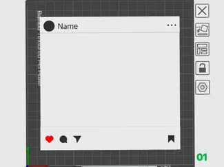 Photo Frame 4 x 6 - Instagram