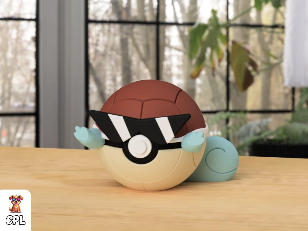 Squirtle Pokeball - 1
