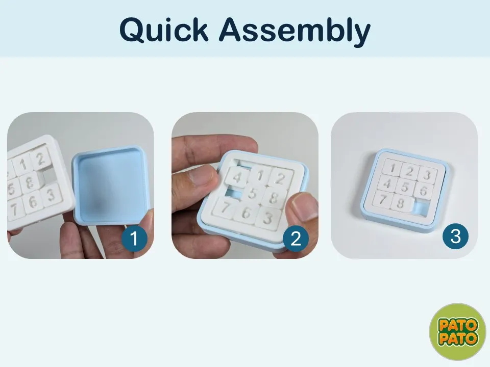 Pocket Puzzle 3x3| Mini Sliding Puzzle view 4