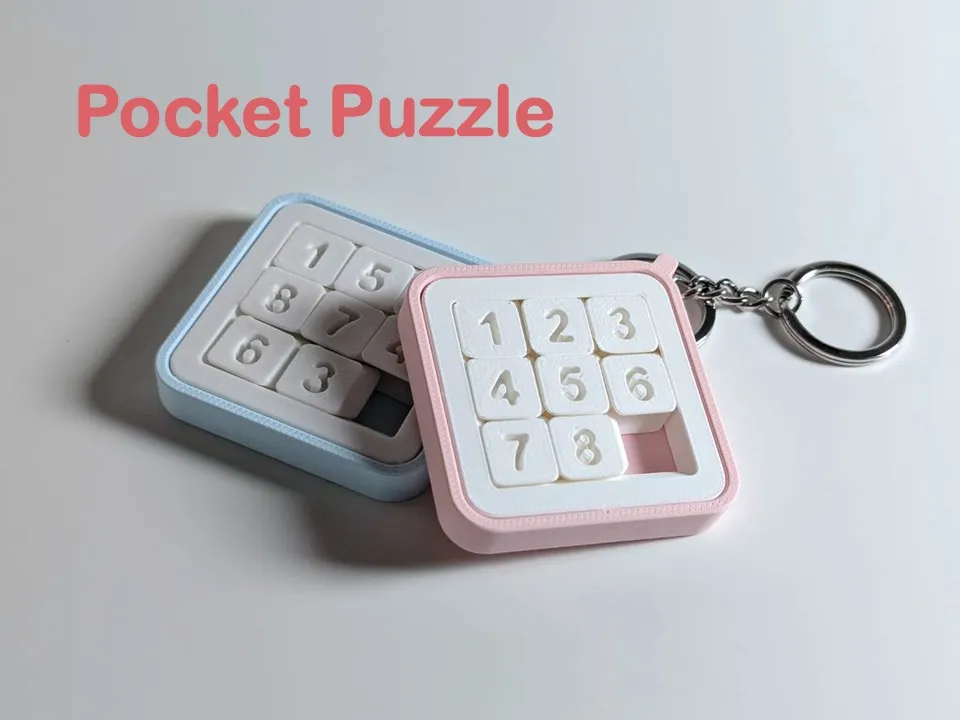 Pocket Puzzle 3x3| Mini Sliding Puzzle view 2