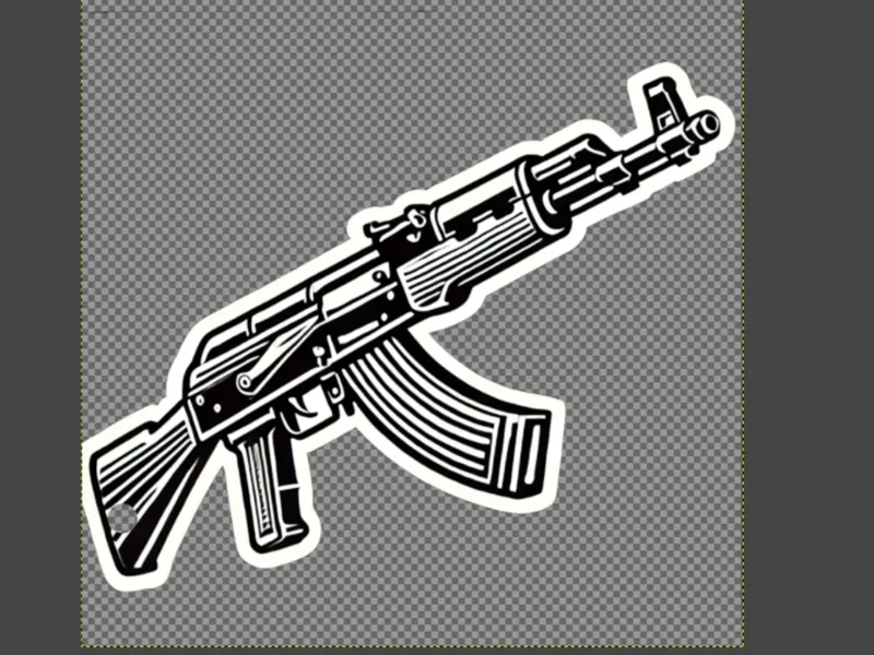 ak47 keychain