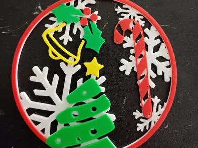 Multicolor Christmas Ball