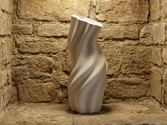 Galatea's Dance Vase for Contemporary Spaces