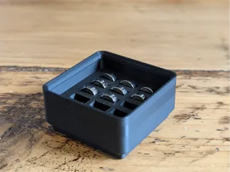 Gridfinity - LR41 Coin Battery Holder