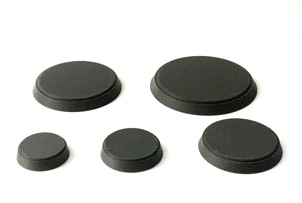 Rectangular Button Base Set - Free 3D Print Model - MakerWorld