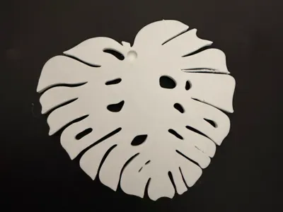 Monstera Leaf 5x3mm magnet