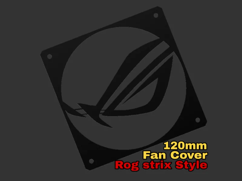 120mm ROG Strix Style Fan Cover / Fan Grill