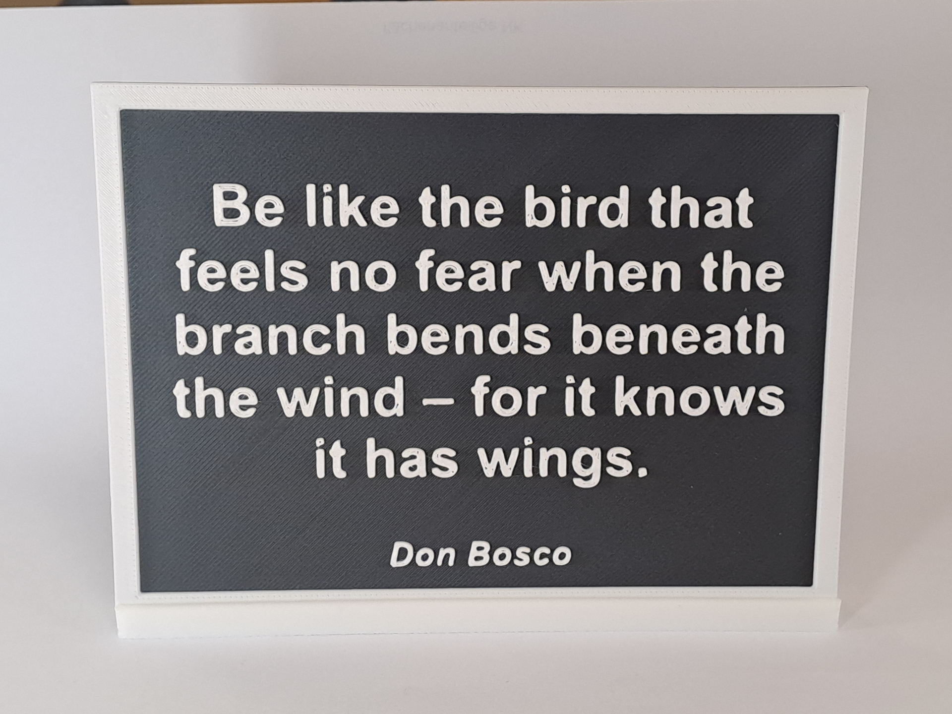 "Trust Your Wings" Motivation Card – English