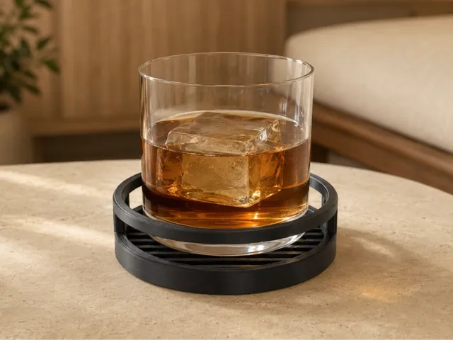 Floating Frame Drink Coaster