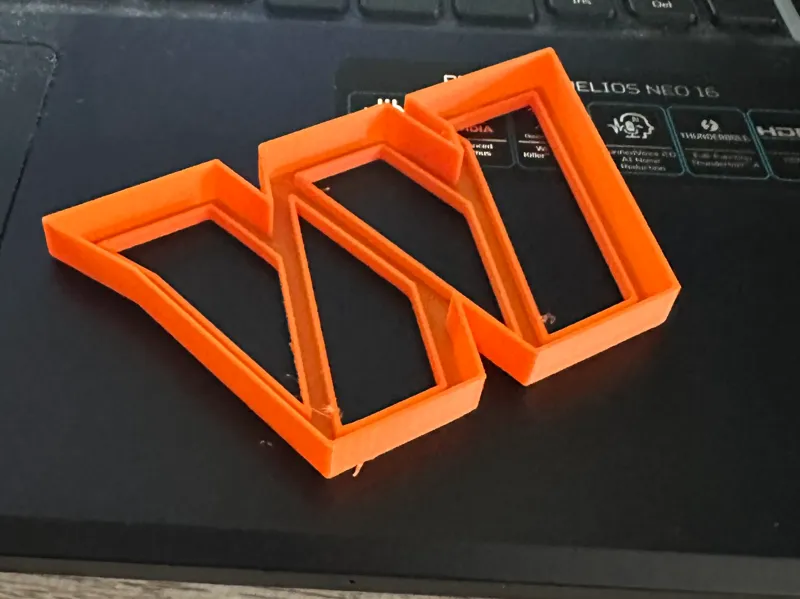 Washington football inspired cookie cutter
