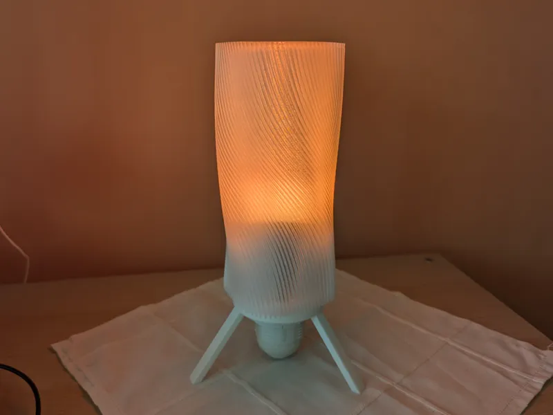 E27 bulb adapter for BambuLab lamp shade