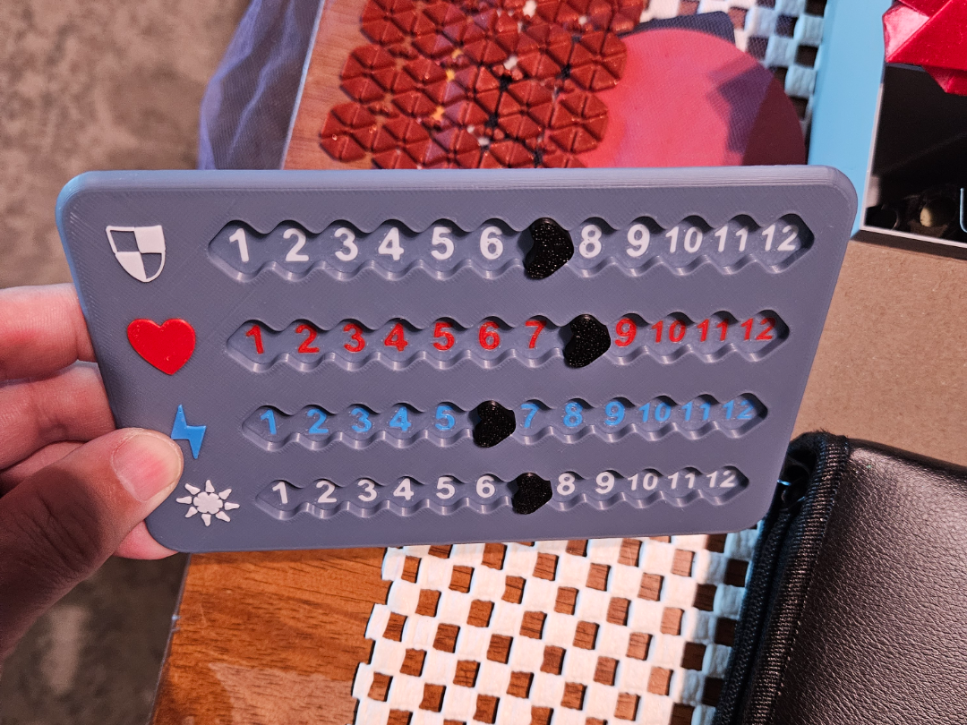 Daggerheart Player Board V2 - Color Remix