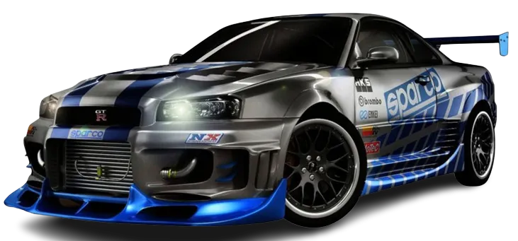 Nissan Skyline R Fast and Furios Hueforge