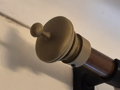 Curtain rod end (Finial)