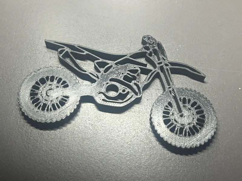 keychain motorcyckle motorbike cross dirtbike