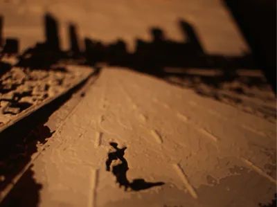 The Walking Dead Chroma-Leinwand