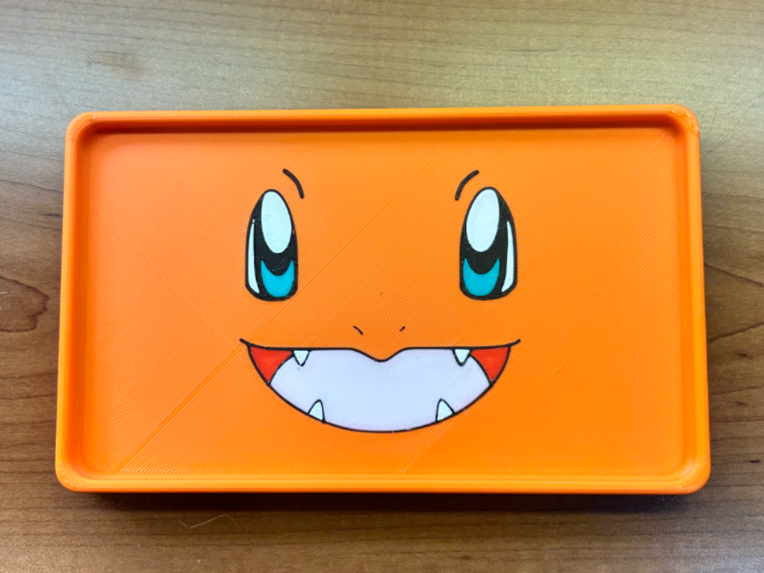 Charmander rolling tray or all purpose tray
