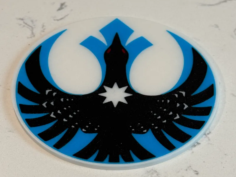 MN Rebel Loon Coaster