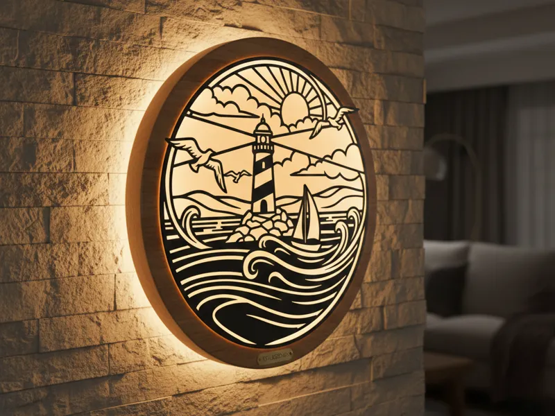 Nautical Horizon – Lampe Murale Circulaire
