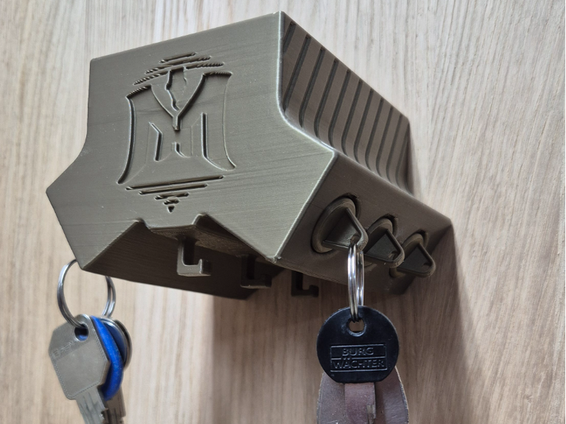 Magnetischer V6-Motorblock Schlüsselhalter