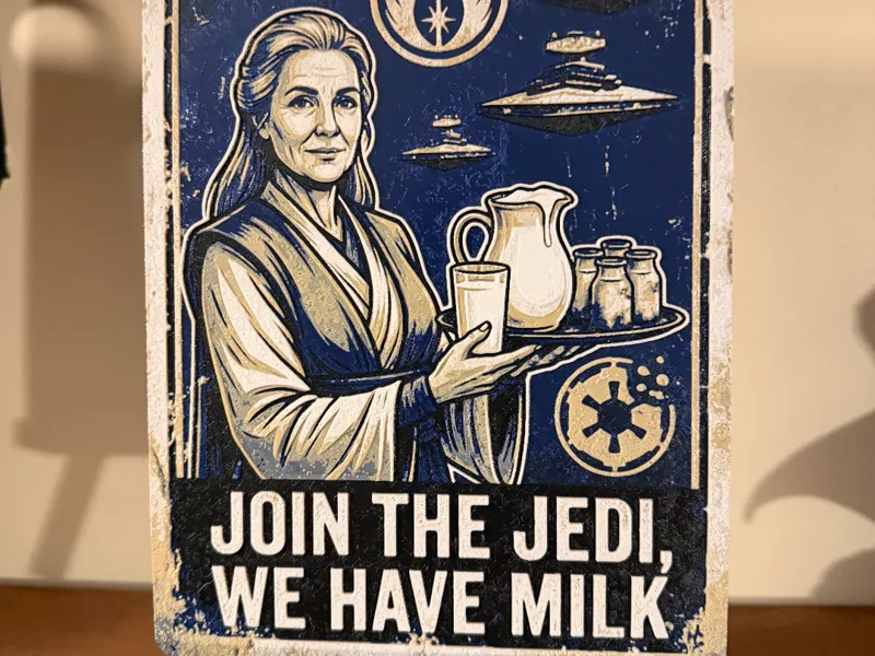 Join the Jedi Hueforge Poster (Alternate)