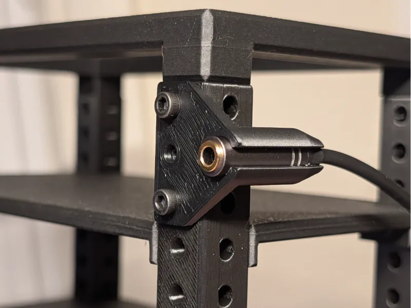 Schiit Rack Microphone Cable Clip