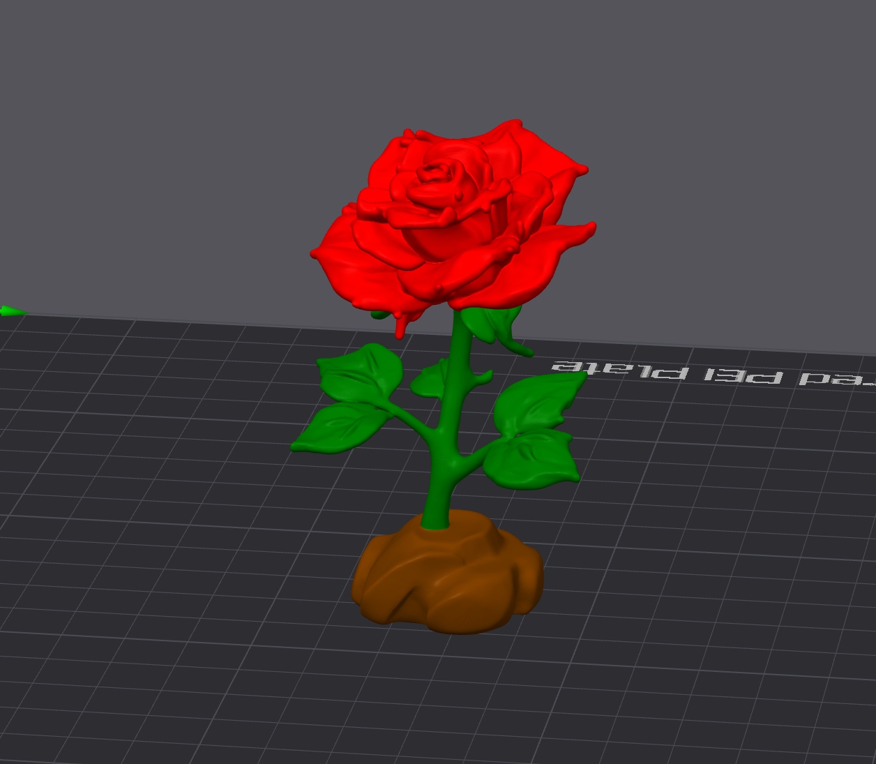 Miniatura 2 do modelo 3D Rose