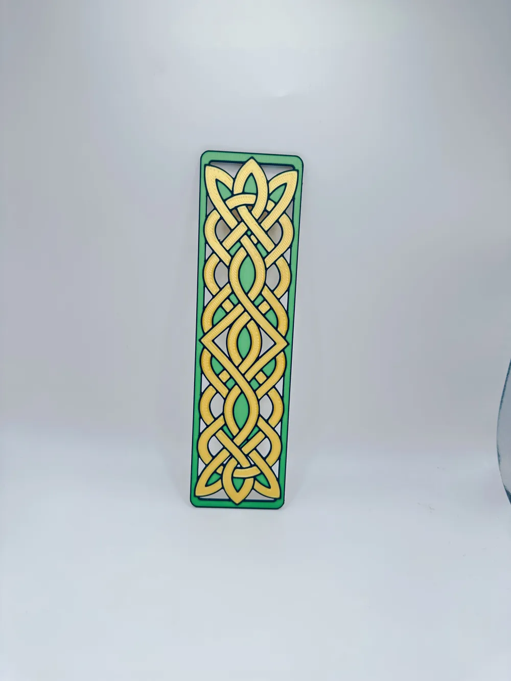 Celtic Knotwork Bookmark Irish Inspired Design - Free 3D Print Model ...
