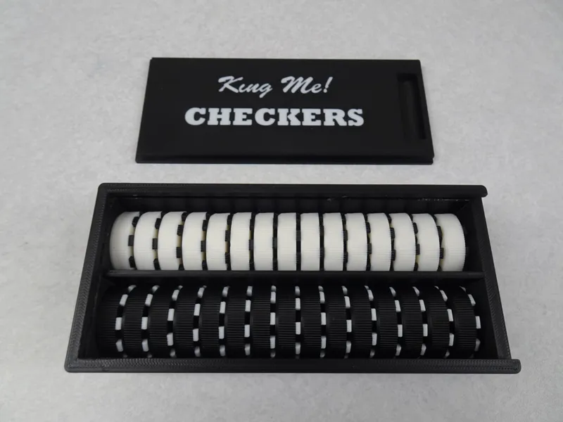 King Me! Deluxe Checkers