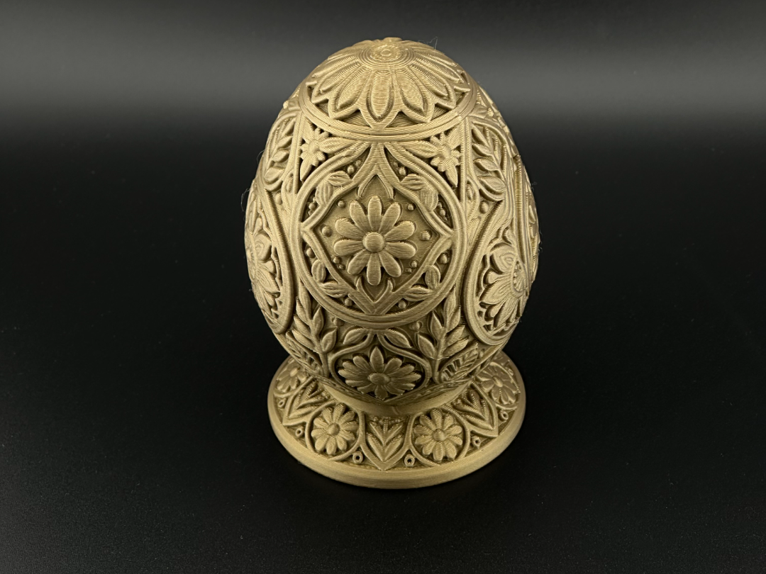 Ornate Floral Easter Egg