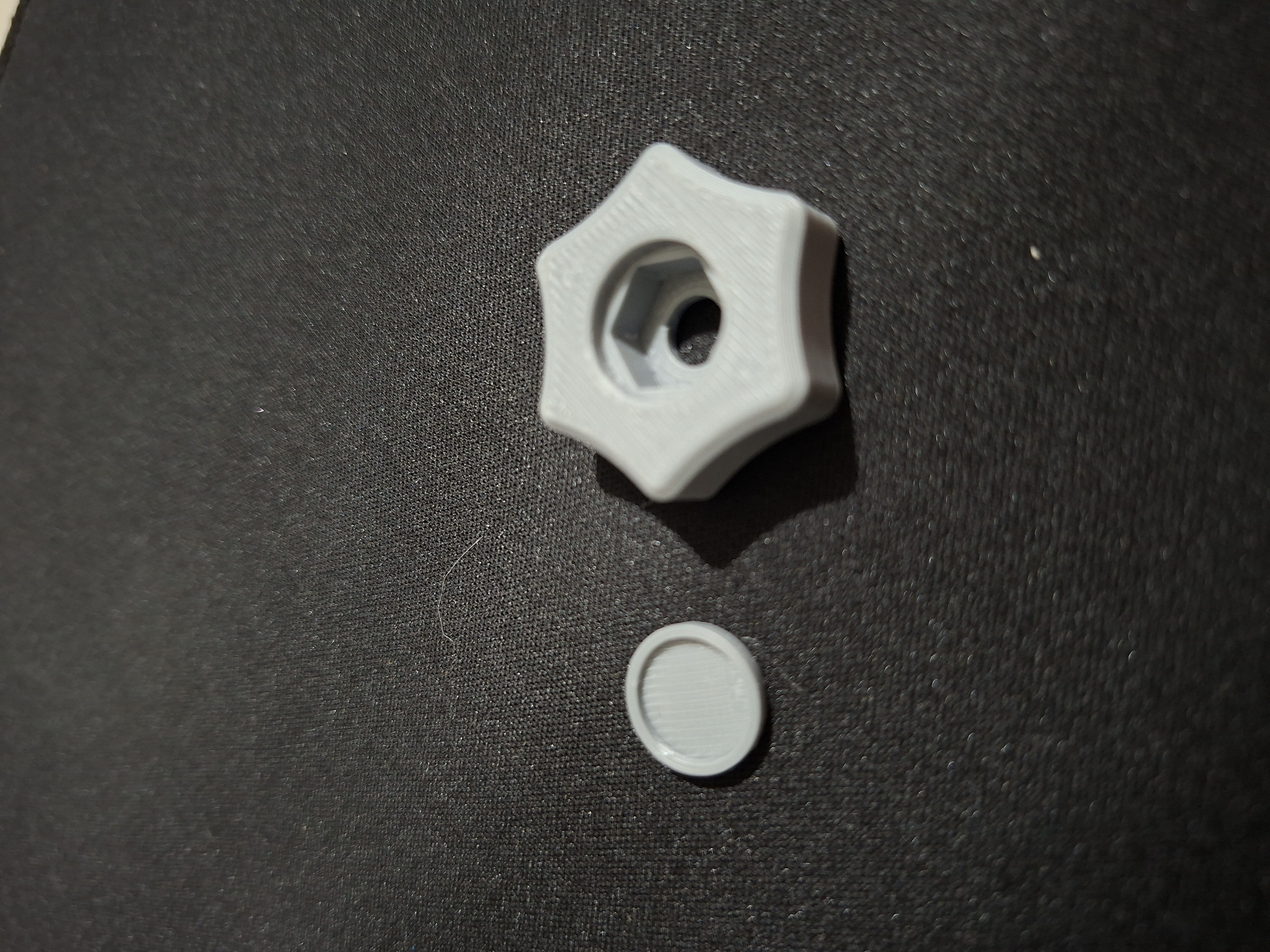 Fully Parametric Star Bolt Knob for Hex Bolts - 1