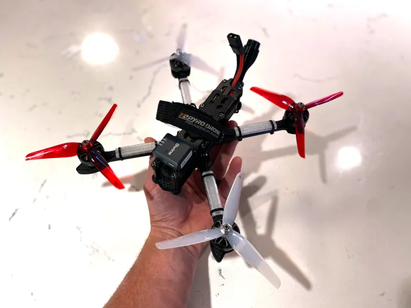 HapticFPV - Drone motor wire cover / LED diffuser