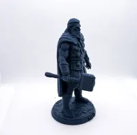 Statuette de Thor, dieu nordique — photo 3