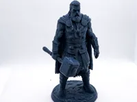 Statuette de Thor, dieu nordique — photo 1