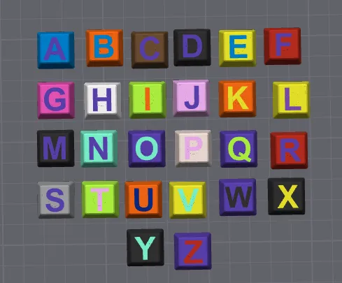 Keyboard Fidget Clicker Custom Names - Free 3D Print Model - MakerWorld