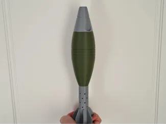 1:1 60mm Mortar Round