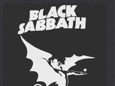 Black Sabbath DISCOGRAFInity Vinyl 45 7"  Divider