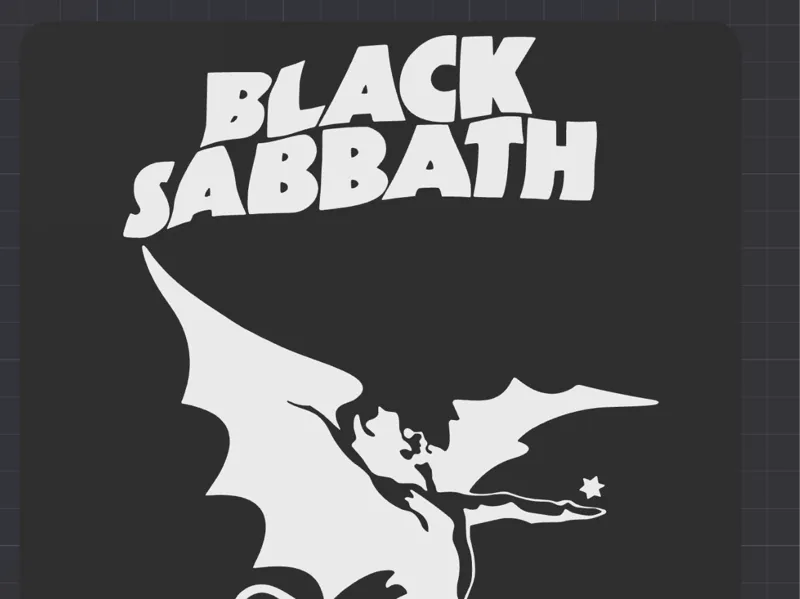 Black Sabbath DISCOGRAFInity Vinyl 45 7"  Divider