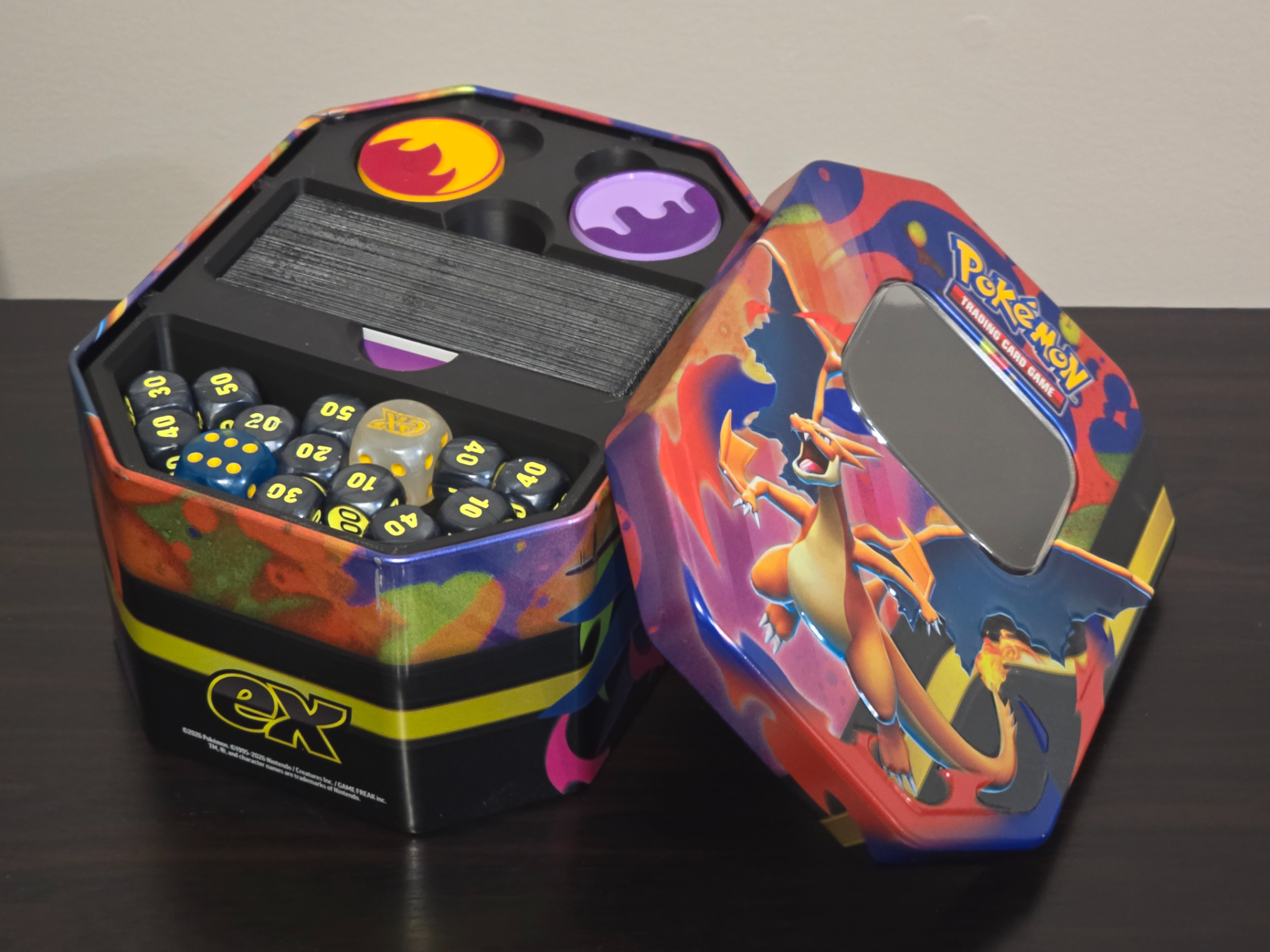 Pokemon Tin Insert (Octogon shape)
