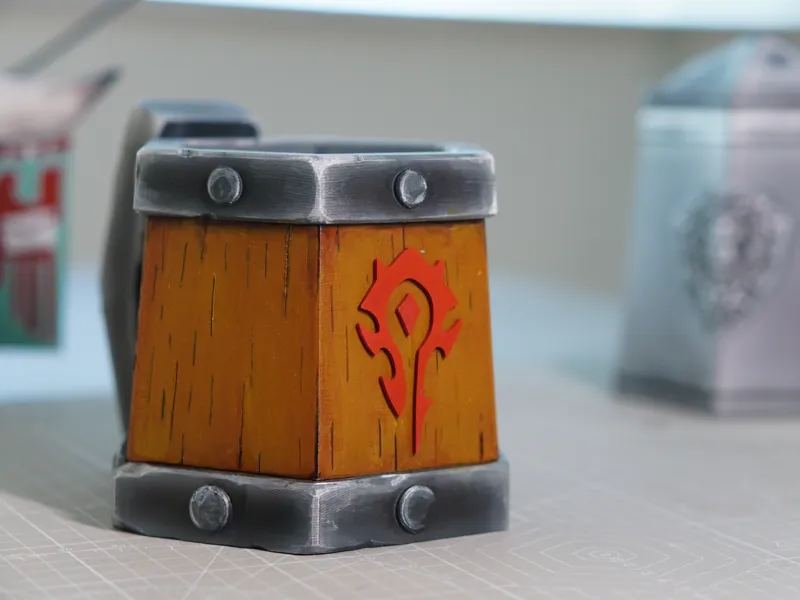 WoW Horde Tankard - Desktop Organizer