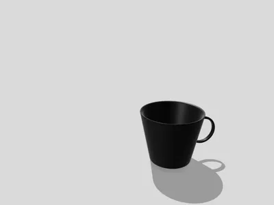 Decorative Espresso Cup 