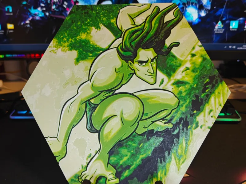 Hueforge Tarzan| Disney modo panal