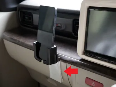 HE33SLapin用スマートフォンホルダーアダプター