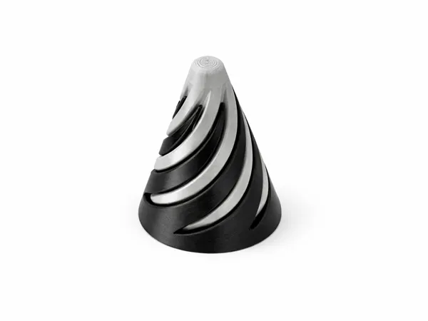 Fidget spirale à faire tourner