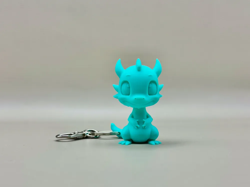 Tiny Baby Dragon Keychain - Free 3D Print Model - MakerWorld