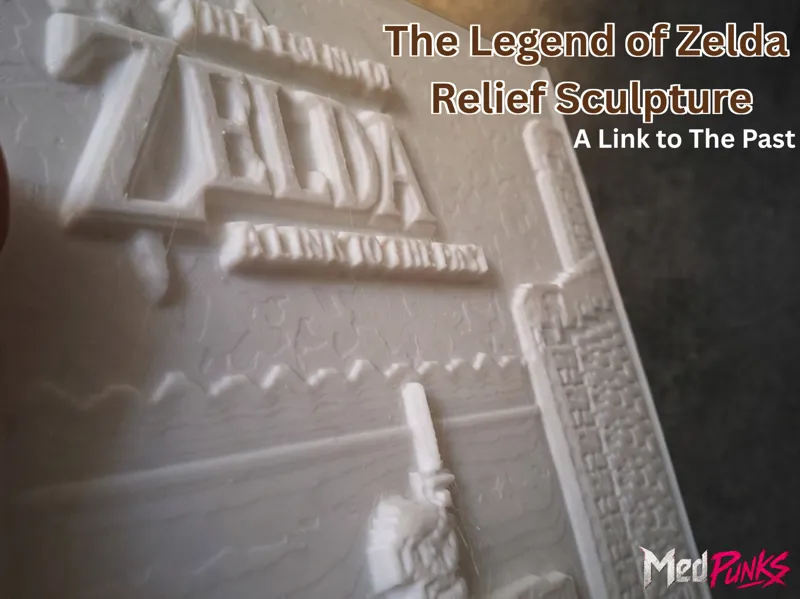Relief Sculpture Zelda A Link To The Past
