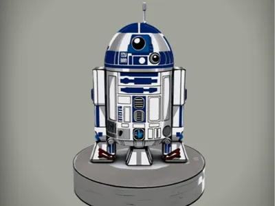 Chibi R2D2 