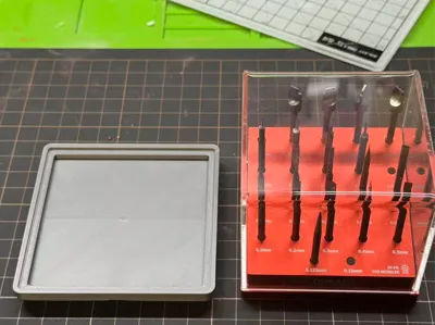 Gridfinity Base for Dspiae Scriber Blade Storage Box
