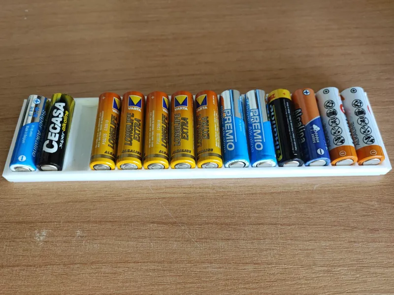 ORGANIZADOR MODULAR PILAS AA